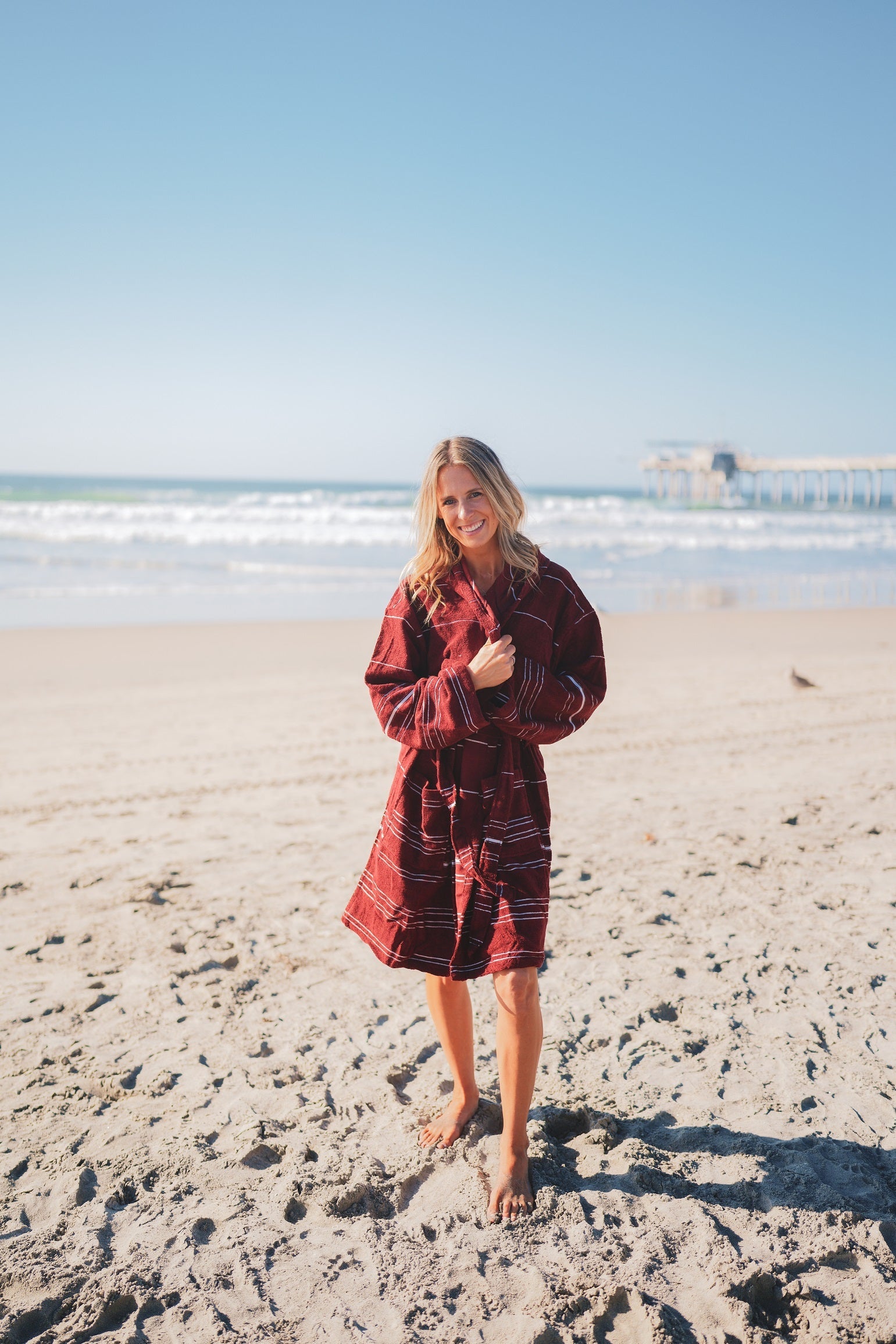 Turkish Towel Terry Bathrobe – 100% Turkish Cotton Plush Terry Lined Unisex Robe
