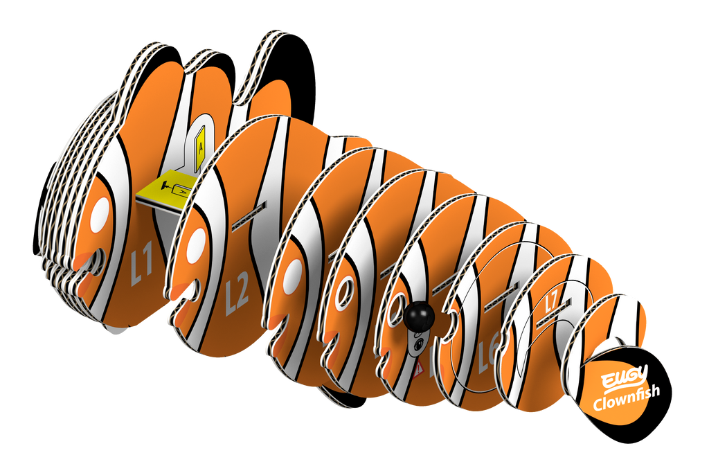 EUGY Clownfish 3D Puzzle